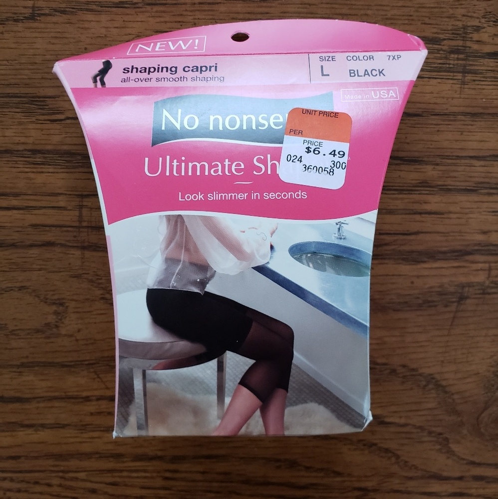 No nonsense ultimate shaping capri tights